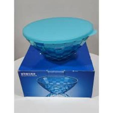 Imagem de Tigela Prisma Policarbonato 500ml Azul Translúcido Tupperware