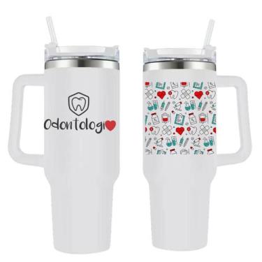 Imagem de Copo Termico Copao Personalizado 1200 Litros Profissao Biomedicina Odo
