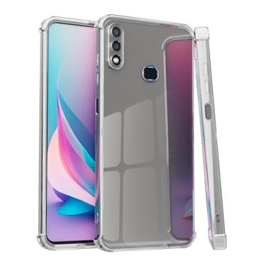 Imagem de Capa Case TPU Transparente Compatível Sannsung Galaxy A10S Anti Impacto Shock Choque Alta Proteção Premium