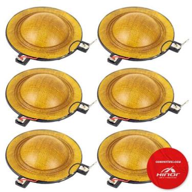 Imagem de 6x Reparo Driver Hdi 300 Hdi 320 Corneta Hinor 8ohms