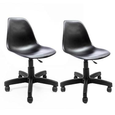 Imagem de CADEIRA EAMES OFFICE PRETO CX 2 - PP PRETO