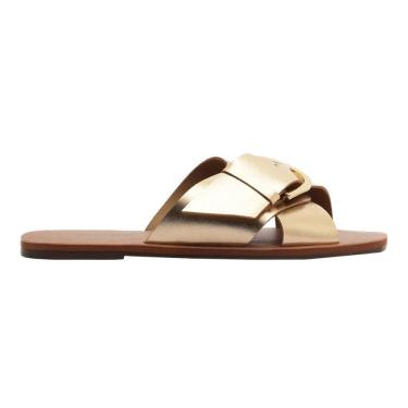 Imagem de Sandália Rasteira Anacapri Tiras Cruzadas Elise