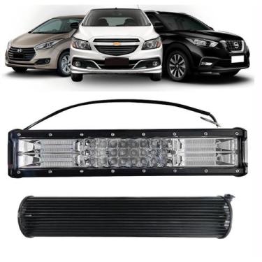 Imagem de Farol barra Led Milha Universal 216w 7000K - Cinoy