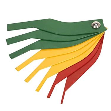 Imagem de 8 Em 1 Espessura Medida Medida Tool Tool Automotive PAT Feitieiro Ferramenta de Medição de Freio de Plástico Ferramenta de Medição