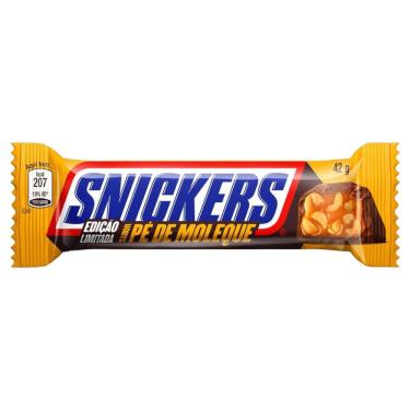 Imagem de Chocolate Snickers Pé de Moleque 42g