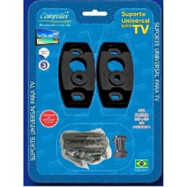 Imagem de Suporte universal para tv lcd, plasma, led e 3d 70 kg - compolux
