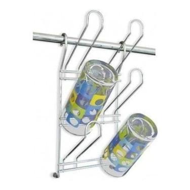 Imagem de Suporte Para 6 Copos Cromado Escorredor De Copos Jomer 4285