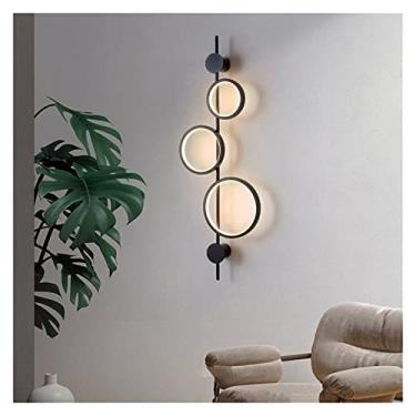 Imagem de HOSETEON , Moderna Minimali Luz Luxuosa Minimali g Quarto TV Fundo Walloom Candeeiro de Cabeceira Rasgo Longo, Luz de Parede