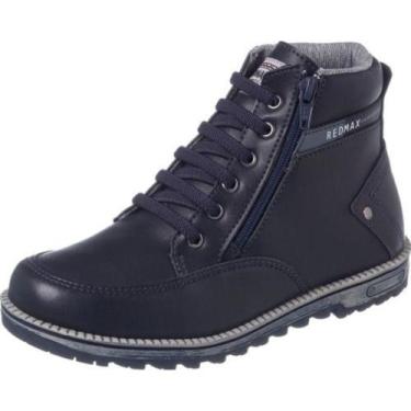 Imagem de Bota Coturno Infantil Menino Casual Inverno Zíper Estilosa Conforto Es