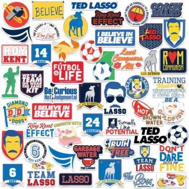 Imagem de Pacote de adesivos GRAPHICS & MORE Ted Lasso 50CT Large Deluxe