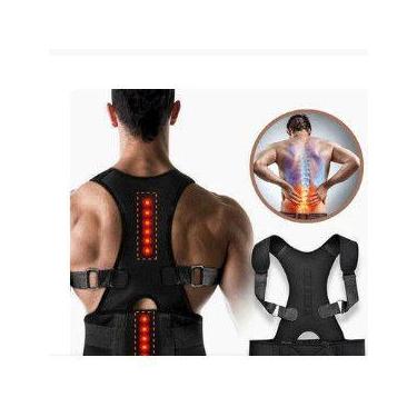 Imagem de Cinta Postural Corretor De Postura Magnético unisex apoio colunar - oe