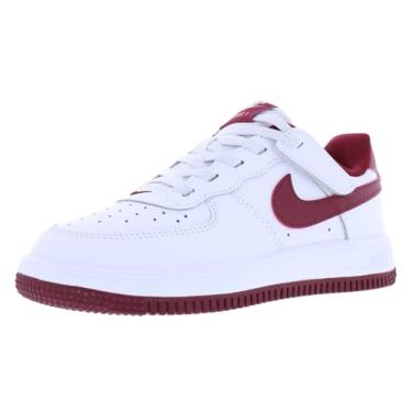 Imagem de Nike Tênis infantil Force 1 Low EasyOn (FN0237-105, Branco/Team Red), Branco/vermelho, 2.5 Little Kid