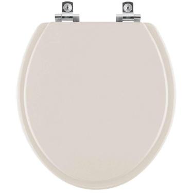Imagem de Assento Sanitário Com Fechamento Lento Convencional Oval Amendoa Para Vaso Deca