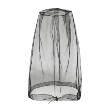 Imagem de Deevoka Cabeça da rede de face colapso de rede de pescoço HOLOS FINOS FINO ABELHA CABEÇa de ROUTO PROTECTENTE DA NET Ventilada para caminhadas atividades ao, Preto