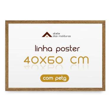 Imagem de Moldura Quadro A2 40x60 Diploma Foto Imagem com Proteção Petg (Cru)