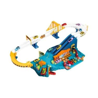 Imagem de Brinquedo Interativo de Estacionamento de Dinossauros - Trem de Ferro 