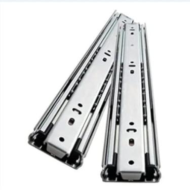 Imagem de Corredica Telescopica Trilho Telescopico (Larga Reforcada) Para Gavetas E Moveis Todos Tamanhos Moveis(LARGA 550MM (55CM))