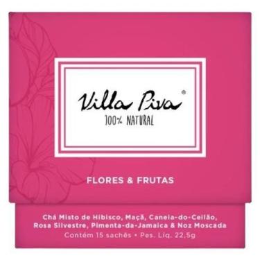 Imagem de Chá Misto Flores E Frutas Villa Piva 15 Sachês