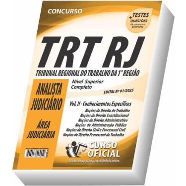 Imagem de Apostila Trt - Rj - Analista Judiciário - Volume Ii - Curso oficial