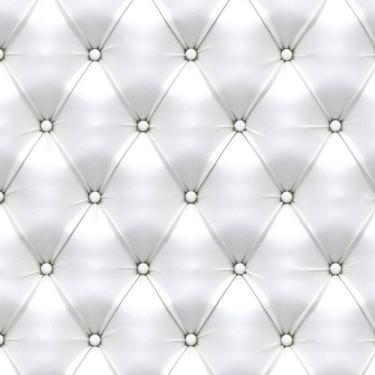 Imagem de Papel De Parede Couro Branco Prata Autocolante Sala E Quarto