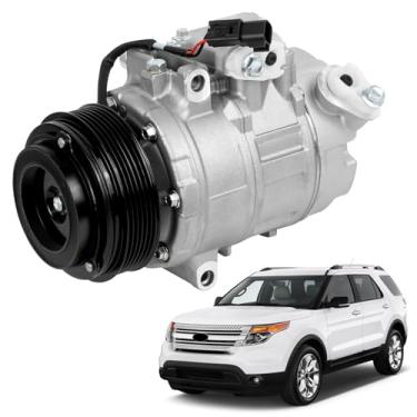 Imagem de Compressor de ar condicionado AC com Ford Explorer 2011 2012 2013 2014 2015#V6 3,5L, 3496CC, Keep Cooling