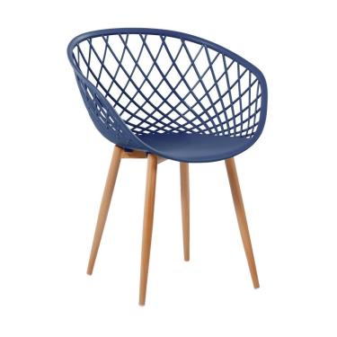 Imagem de Cadeira Polipropileno Mônaco Fratini Azul Marinho