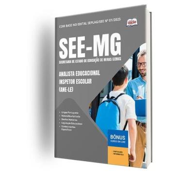 Imagem de Apostila SEE-MG - Analista Educacional - Inspetor Escolar (ANE-LE) - A