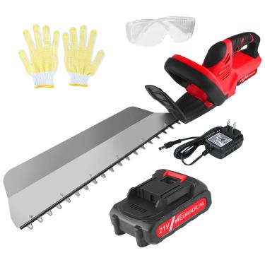 Imagem de Neuradical Aparador De Cerca Viva Sem Fio 20" E Arbustos, Bateria 21 V 2 Ah Carregador Incluídos