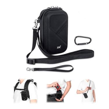 Imagem de JJC Bolsa Rígida Para Câmera Olympus Tough Tg-7, Tg-6, Tg-5, Ricoh Gr Iii, Iiix Hdf, Sony Zv-1 Ii, Rx100Vii, Rx100Vi, Canon G7X E Mais, Viagem Compacta Com Presilha De Cinto, Mosquetão Alça Ajustáve