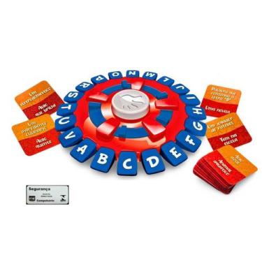 Imagem de Tecla Letras Braskit Jogo de Tabuleiro Trava Letra Raciocinio Rapido B