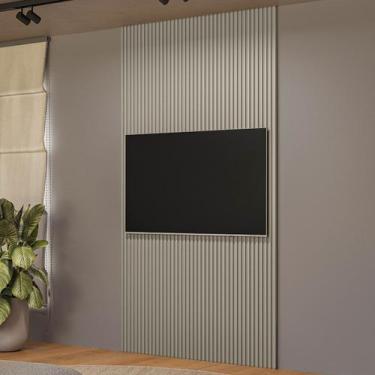 Imagem de Painel para TV Até 60 Polegadas Ripado Gris Fosco 810006068 - Linea Br