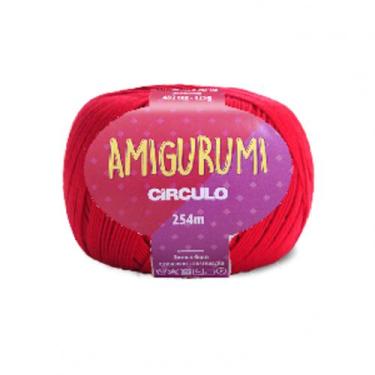 Imagem de Linha Amigurumi Circulo 125g, 3528 Carmim