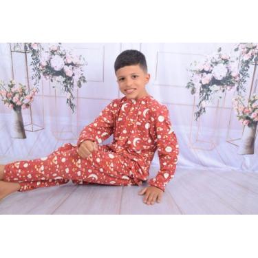 Imagem de Pijama Infantil na Malha Suede - Miga confecções , GG