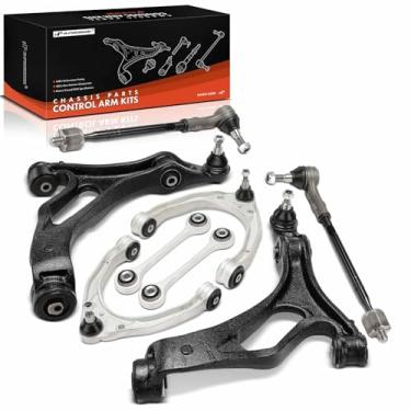 Imagem de A-Premium Conjunto Premium De 8, Braço Controle Dianteiro Superior E Inferior, Barra Estabilizadora, Direção Interna Externa, Compatível Com Volkswagen Touareg 2004, 2005, 2006, 2007, 2008 2009, Som