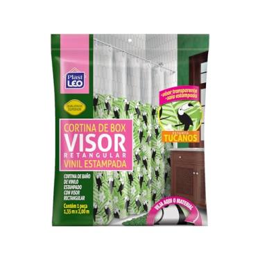 Imagem de Cortina para Box TUCANOS Visor Cristal (1,35x2,00m) | Plast Leo (Ref.: 623-Q)