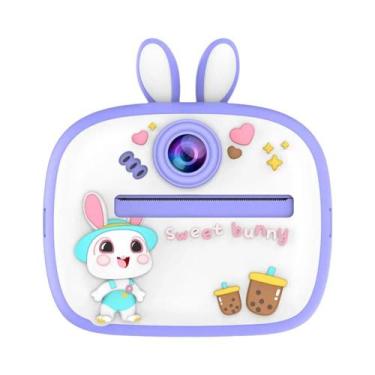 Imagem de Câmera Digital Infantil Com Impressão Instantânea, Cartão De Memória 3