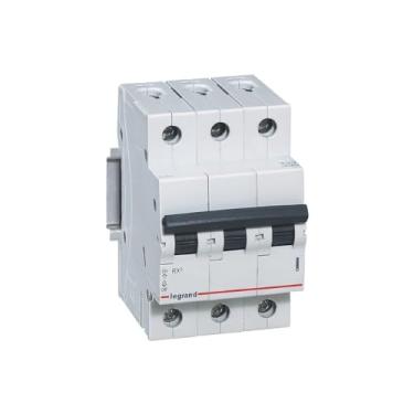 Imagem de MINIDISJUNTORES RX3 - RX3 MINIDISJUNTOR 6A TRIPOLAR 6000A CURVA B - CEMAR - 419447