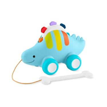 Imagem de Skip Hop Dinosaur Pull Along Baby Musical Toy, 3-in-1, Explore & More
