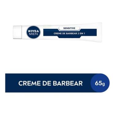 Imagem de Creme De Barbear Sensitive 2 Em 1 65g Nivea - Nivea Men