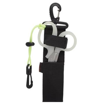 Imagem de Tesoura de Enfermagem - Cortador de Correias em Aço Inoxidável,Tesoura De Trauma Luminosa Com Coldre Para Clínicas Hospitais Ambulâncias Casa Pesca Mergulho E Atividades Ao Ar Livre