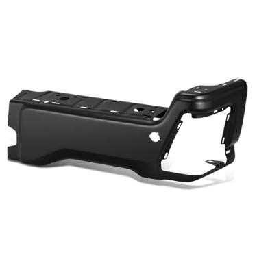 Imagem de DNA MOTORING Para-choque traseiro do lado direito compatível com Ford F250 SD 2023-2025, F350 SD, F450 SD, com orifícios para sensor de estacionamento, PC3B17F865, preto, BUMP-R-F25023-C-02-BK-R