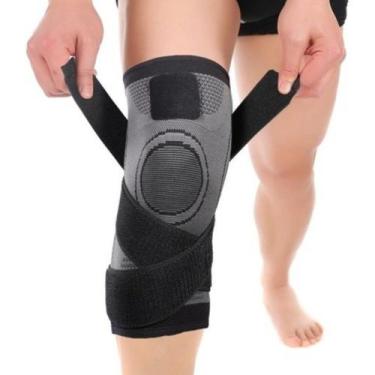 Imagem de Joelheiras E Tornozeleira De Compressão Tensor Alívio De Dor No Joelho