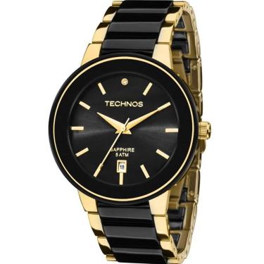 Imagem de Relógio Analógico Feminino Technos 2115krs-4p Elegance-ceramics