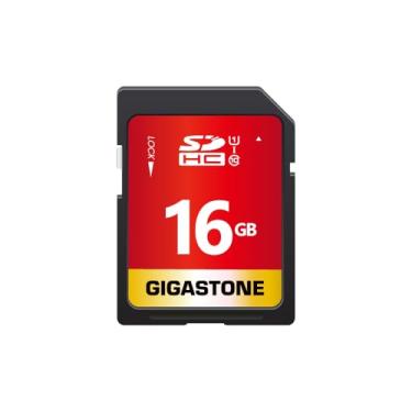 Imagem de Gigastone Cartão SD de 16 GB UHS-I U1 Classe 10 SDHC Cartão de memória de alta velocidade Full HD Vídeo Canon Nikon Sony Pentax Kodak Olympus Câmera digital Panasonic