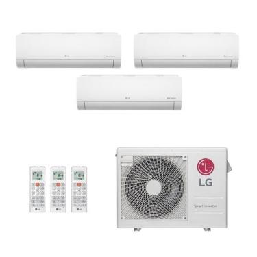Imagem de Ar-Condicionado Multi Split Inverter LG 21.000 (3x Evap HW 9.000) Quen