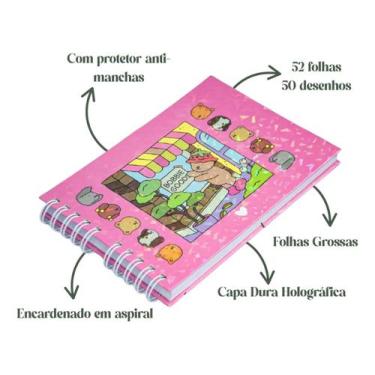 Imagem de Livro de Colorir Bobbie Goods 50 Folhas Sortidas - Genérica