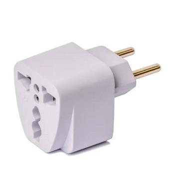 Imagem de Adaptador Tomada Universal Padrão Europeu Para Brasil