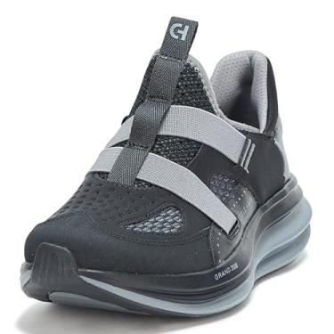 Imagem de Cole Haan Tênis de corrida feminino Originalgrand Quadstar Monk Strap, Sombra preta silenciosa, 6 Wide