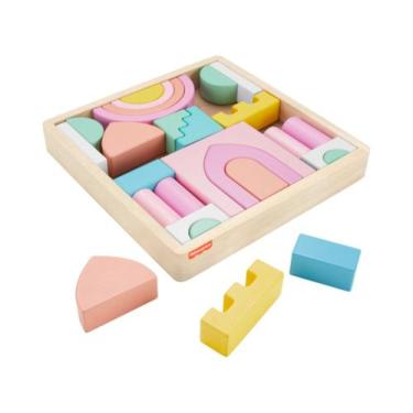 Imagem de Brinquedo para Bebê Fisher-Price Castelo de Blocos - Mattel 28 Peças