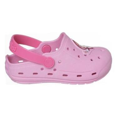 Imagem de Sandália Babuche Infantil Masha e o Urso Menina Chinelo com Correia Rosa-Feminino